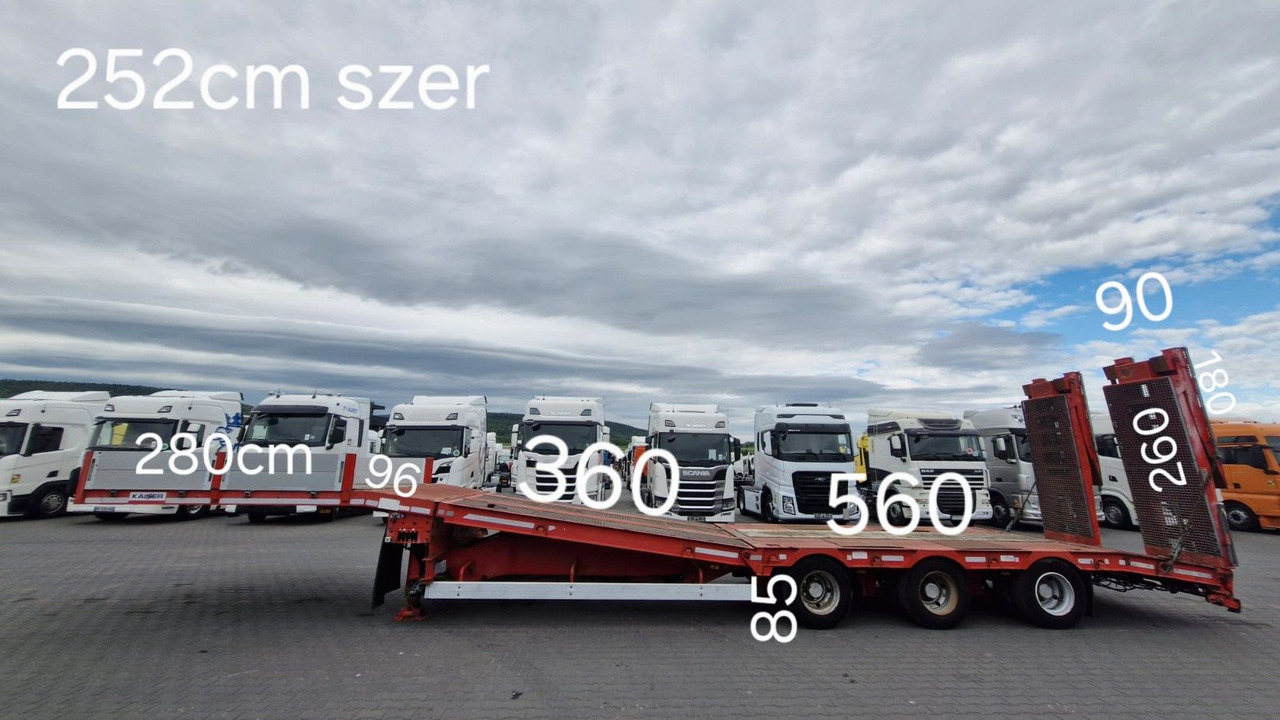 Kaiser S450 / NACZEPA LAWETA / NISKOPODWOZIE / PODEST H - Låg lastare semitrailer: bild 2 Kaiser S450 / NACZEPA LAWETA / NISKOPODWOZIE / PODEST H - Låg lastare semitrailer: bild 2