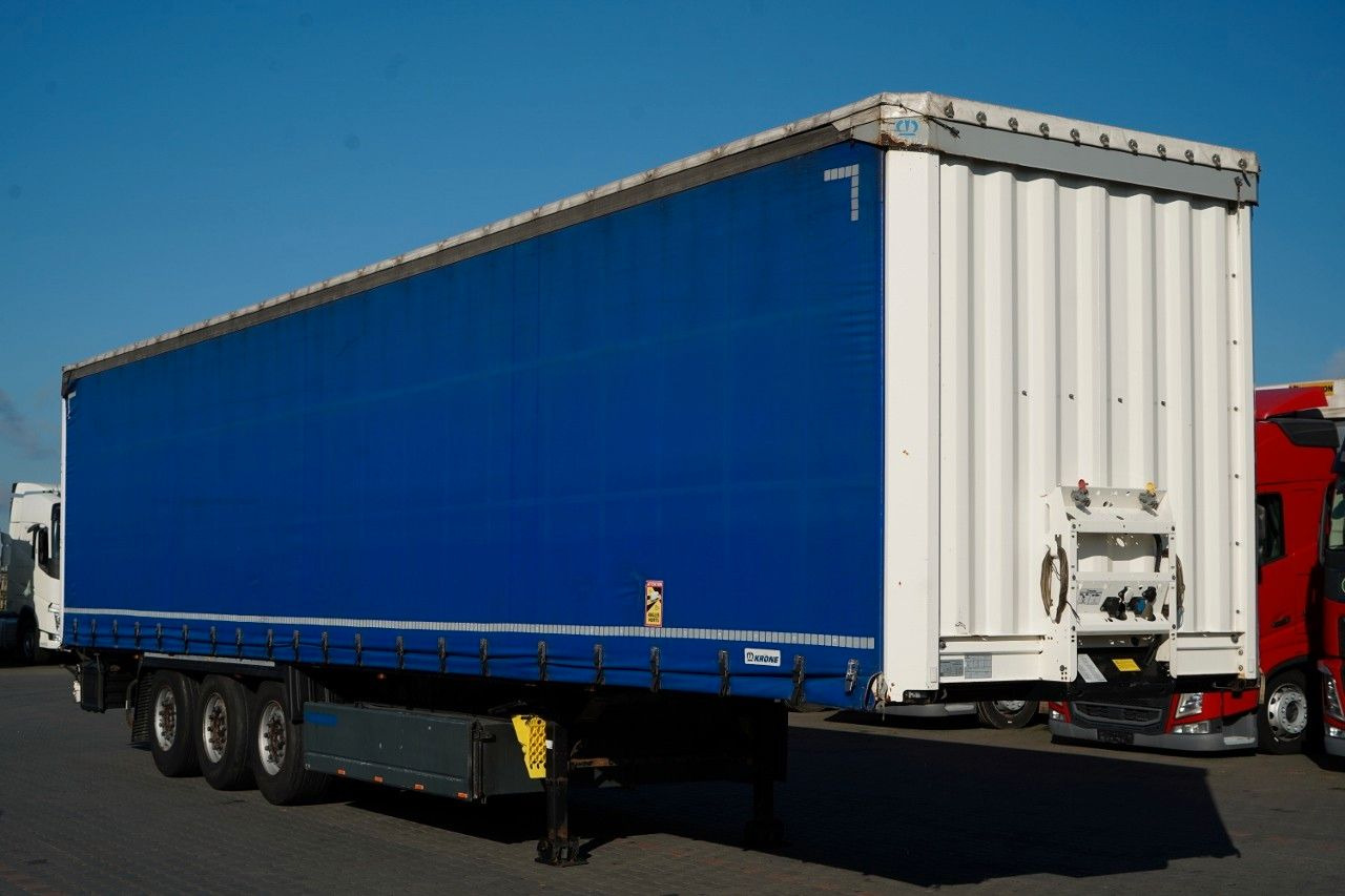 Krone FIRANKA / STANDARD / KOSZ NA PALETY / OŚ PODNOS - Kapelltrailer: bild 1 Krone FIRANKA / STANDARD / KOSZ NA PALETY / OŚ PODNOS - Kapelltrailer: bild 1