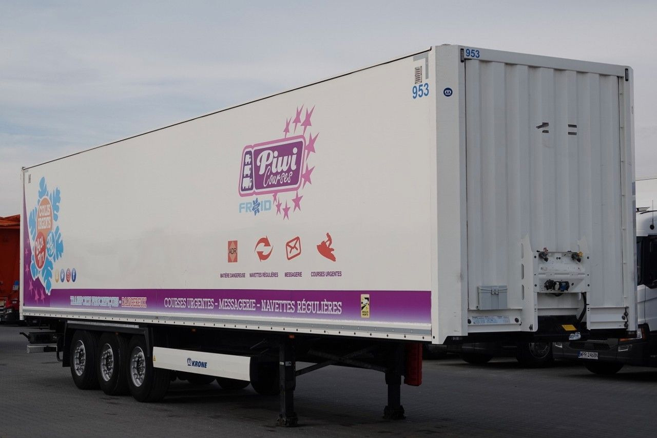 Krone KONTENER / KOFFER / 2021 ROK / OS PODNOSZONA - Kyl/ Frys semitrailer: bild 1 Krone KONTENER / KOFFER / 2021 ROK / OS PODNOSZONA - Kyl/ Frys semitrailer: bild 1