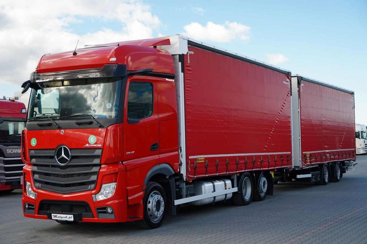 Mercedes-Benz ACTROS 2545 / ZESTAW TANDEM 120 M3 / PRZEJAZDOW - Kapellbil: bild 2 Mercedes-Benz ACTROS 2545 / ZESTAW TANDEM 120 M3 / PRZEJAZDOW - Kapellbil: bild 2