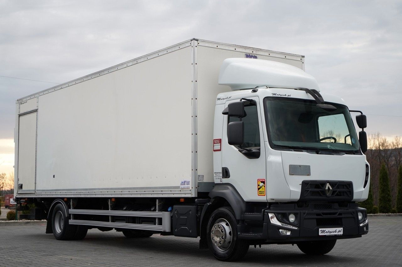 Renault D 210 / 4x2 / KONTENER / 8,6 M / MOCNA PODŁOGA - Lastbil med skåp: bild 1 Renault D 210 / 4x2 / KONTENER / 8,6 M / MOCNA PODŁOGA - Lastbil med skåp: bild 1