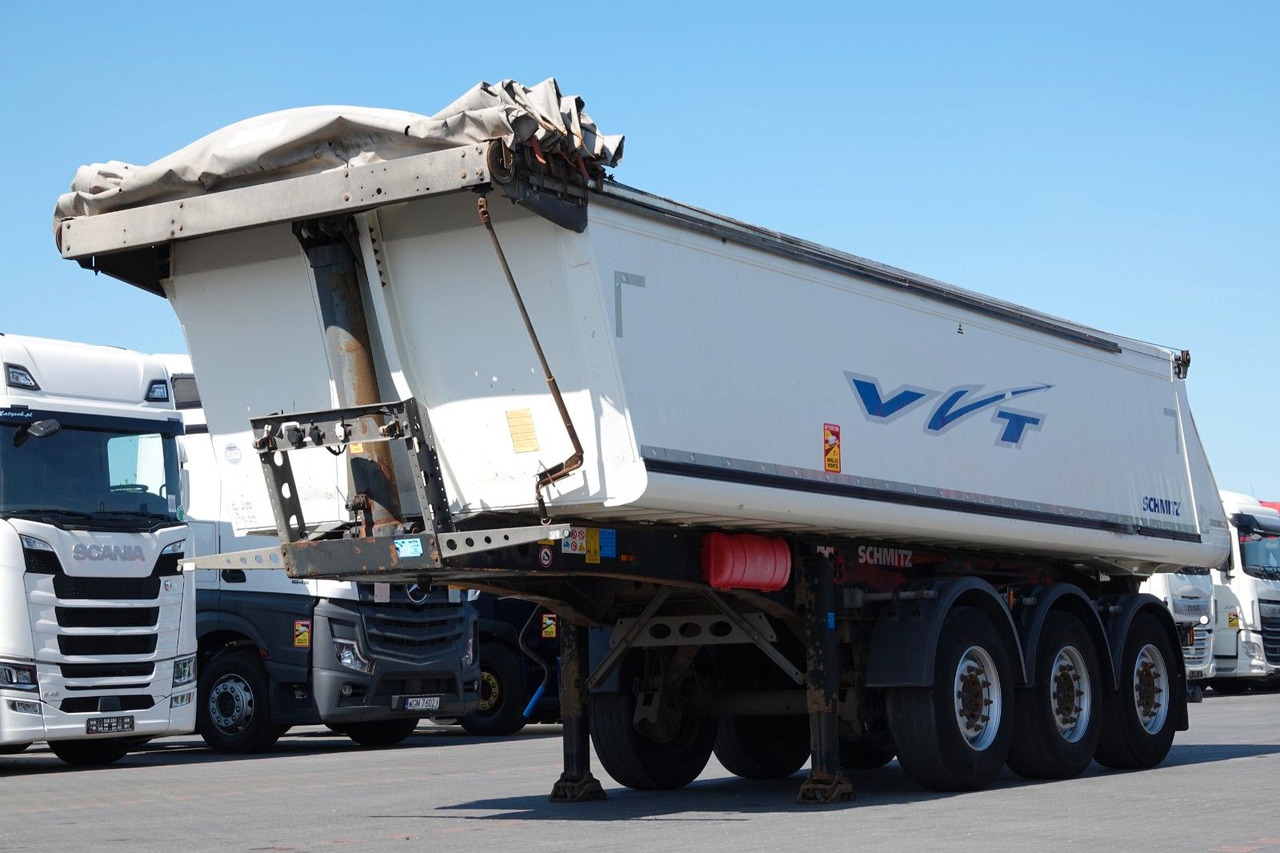 Schmitz Cargobull WYWROTKA / 24 m3 / ALUMINIOWA / OŚ PODNOSZONA - Tippbil semitrailer: bild 4 Schmitz Cargobull WYWROTKA / 24 m3 / ALUMINIOWA / OŚ PODNOSZONA - Tippbil semitrailer: bild 4