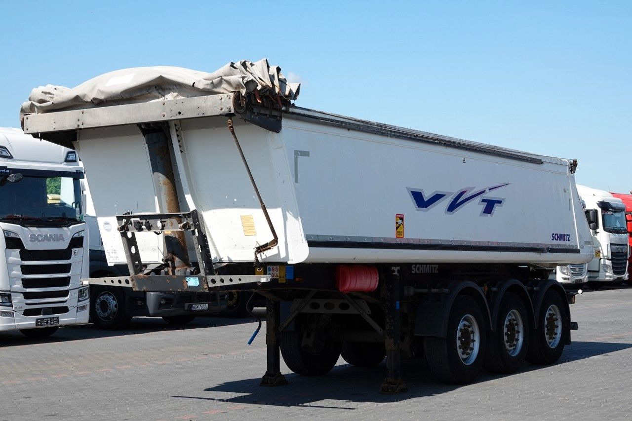 Schmitz Cargobull WYWROTKA / 24 m3 / ALUMINIOWA / OŚ PODNOSZONA - Tippbil semitrailer: bild 3 Schmitz Cargobull WYWROTKA / 24 m3 / ALUMINIOWA / OŚ PODNOSZONA - Tippbil semitrailer: bild 3
