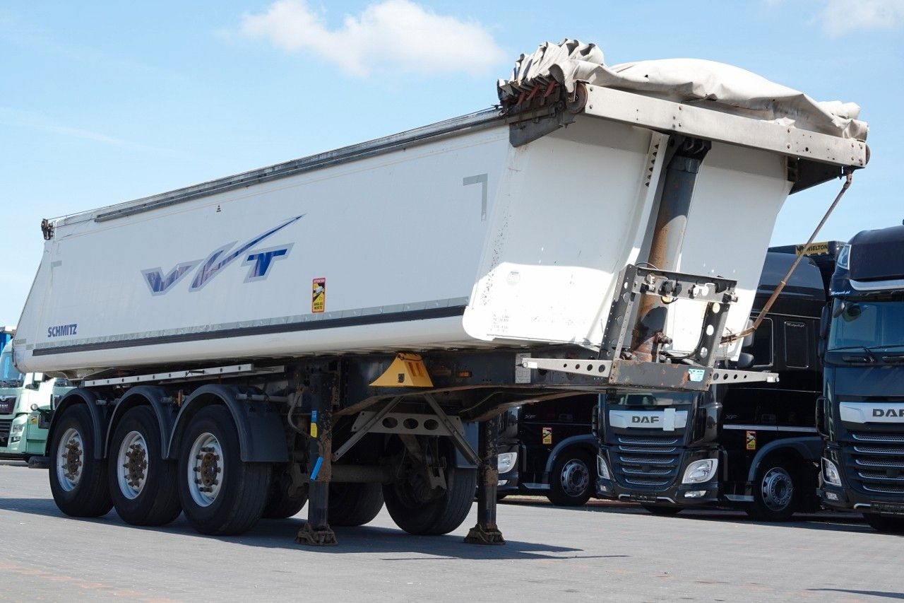 Schmitz Cargobull WYWROTKA / 24 m3 / ALUMINIOWA / OŚ PODNOSZONA - Tippbil semitrailer: bild 2 Schmitz Cargobull WYWROTKA / 24 m3 / ALUMINIOWA / OŚ PODNOSZONA - Tippbil semitrailer: bild 2