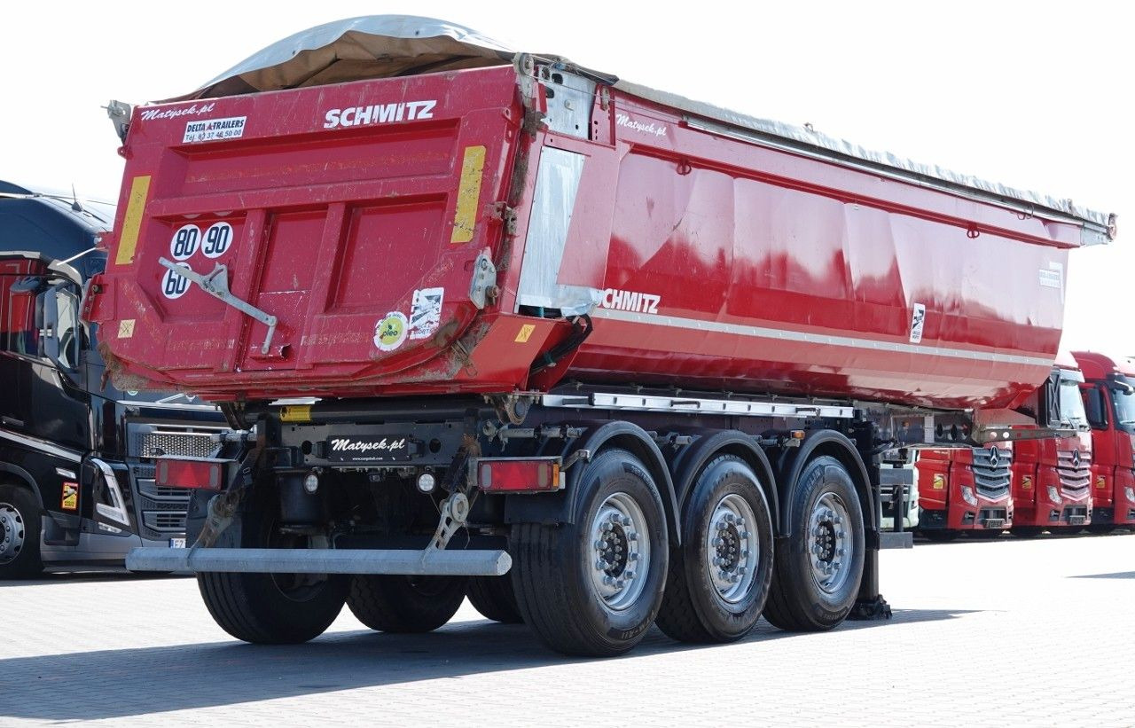 Schmitz Cargobull WYWROTKA / 26 m3 / STALOWA / HYDROKLAPA / OŚ PO - Tippbil semitrailer: bild 5 Schmitz Cargobull WYWROTKA / 26 m3 / STALOWA / HYDROKLAPA / OŚ PO - Tippbil semitrailer: bild 5