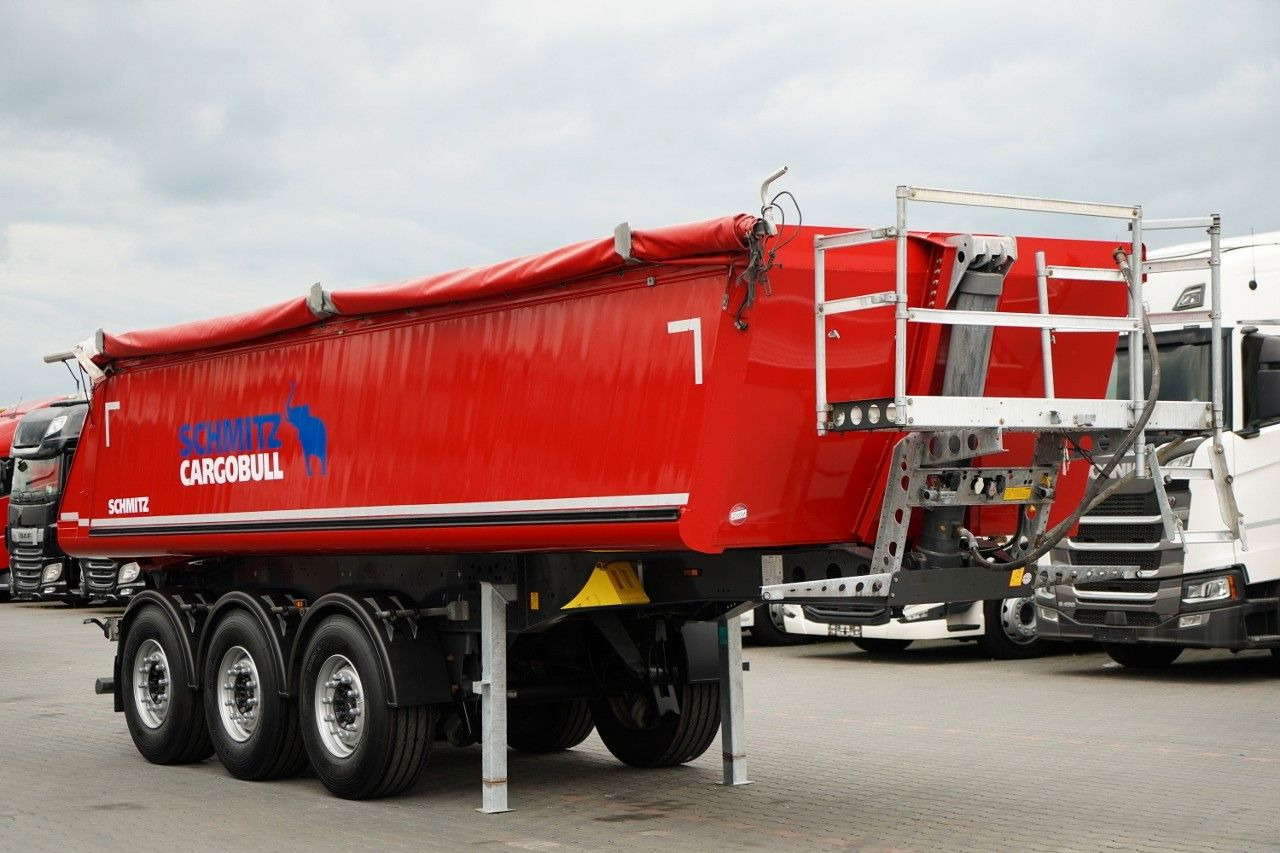 Schmitz Cargobull WYWROTKA / ALUMINIOWA / 24 m3 / 2021 ROK / OPONY - Tippbil semitrailer: bild 1 Schmitz Cargobull WYWROTKA / ALUMINIOWA / 24 m3 / 2021 ROK / OPONY - Tippbil semitrailer: bild 1