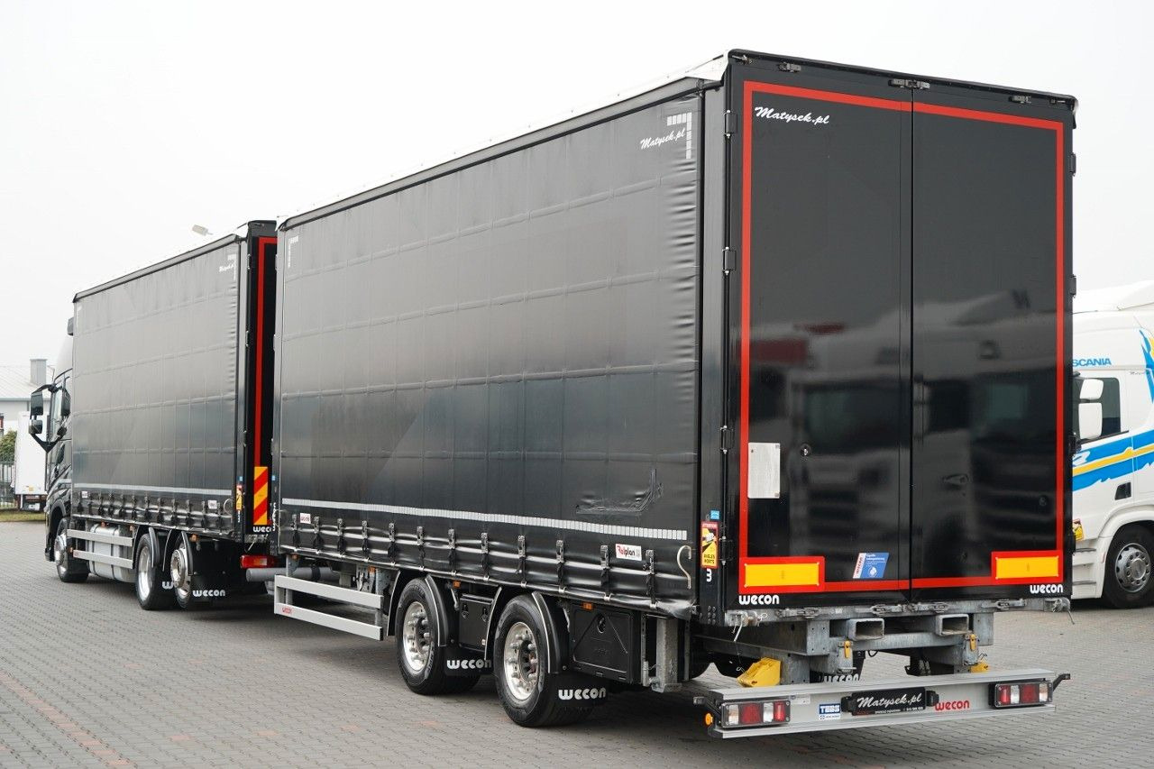 Volvo FH 500 /XXL / ZESTAW TANDEM PRZEJAZDOWY 120 M3 / - Kapellbil, Kapellsläp: bild 5 Volvo FH 500 /XXL / ZESTAW TANDEM PRZEJAZDOWY 120 M3 / - Kapellbil, Kapellsläp: bild 5