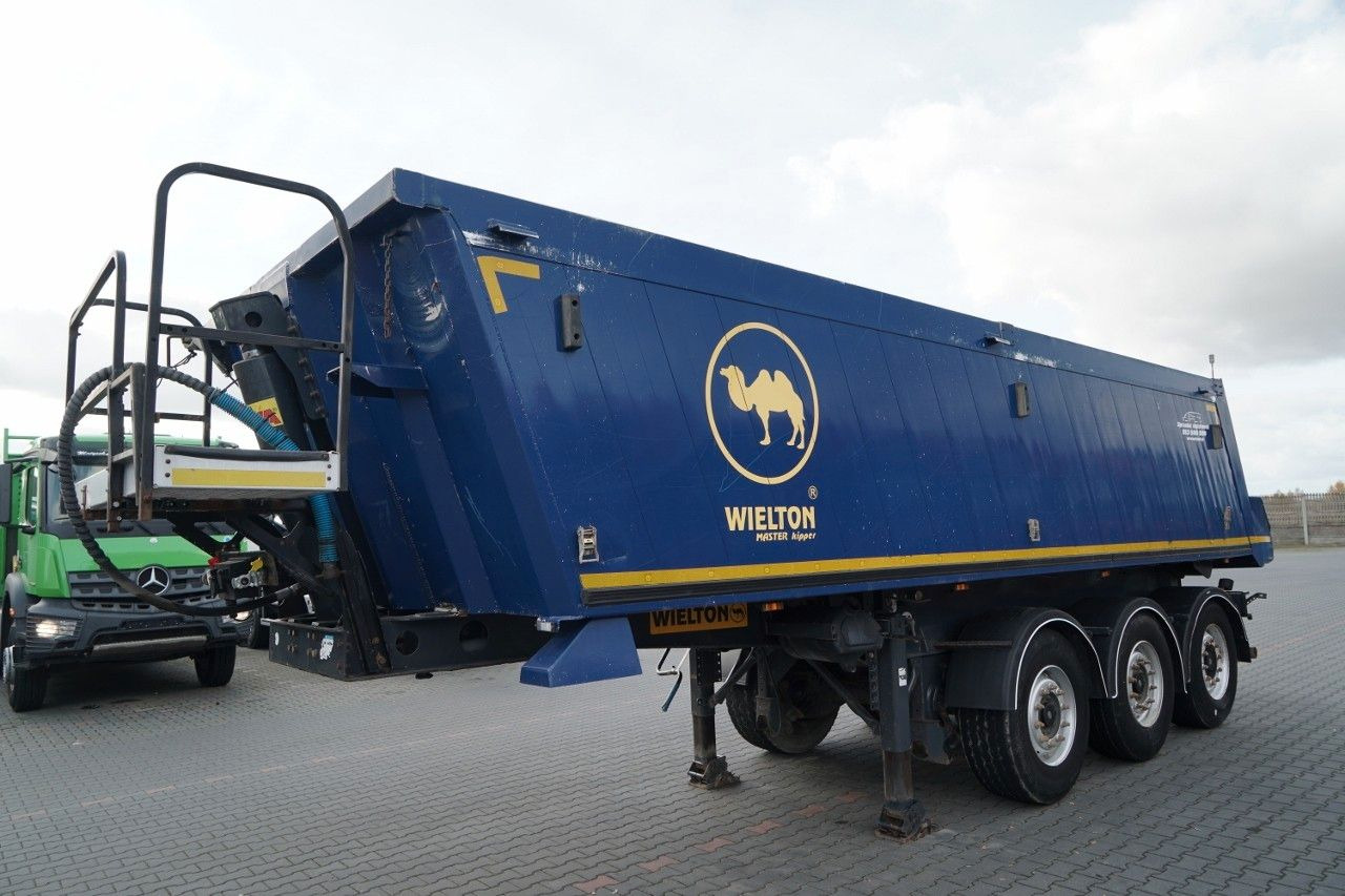 Wielton WYWROTKA / 24 M3 / ALUMINIOWA / OŚ PODNOSZONA / - Tippbil semitrailer: bild 2 Wielton WYWROTKA / 24 M3 / ALUMINIOWA / OŚ PODNOSZONA / - Tippbil semitrailer: bild 2