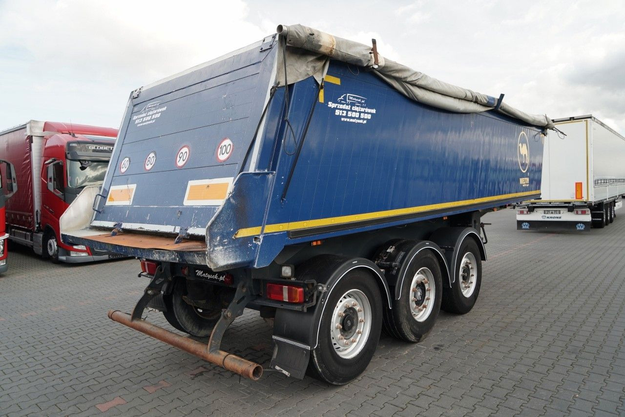Wielton WYWROTKA / 24 M3 / ALUMINIOWA / OŚ PODNOSZONA / - Tippbil semitrailer: bild 5 Wielton WYWROTKA / 24 M3 / ALUMINIOWA / OŚ PODNOSZONA / - Tippbil semitrailer: bild 5