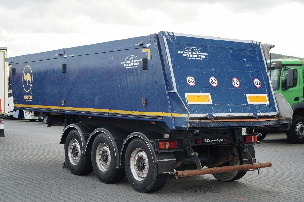 Wielton WYWROTKA / 24 M3 / ALUMINIOWA / OŚ PODNOSZONA / - Tippbil semitrailer: bild 4 Wielton WYWROTKA / 24 M3 / ALUMINIOWA / OŚ PODNOSZONA / - Tippbil semitrailer: bild 4