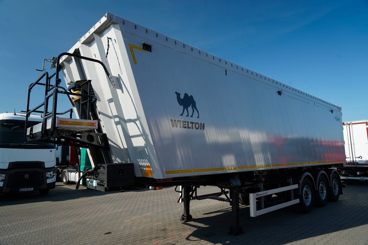 Wielton WYWROTKA 55 m3 / 2023 / MAŁO UŻYWANA / 80 TYS. K - Tippbil semitrailer: bild 4 Wielton WYWROTKA 55 m3 / 2023 / MAŁO UŻYWANA / 80 TYS. K - Tippbil semitrailer: bild 4