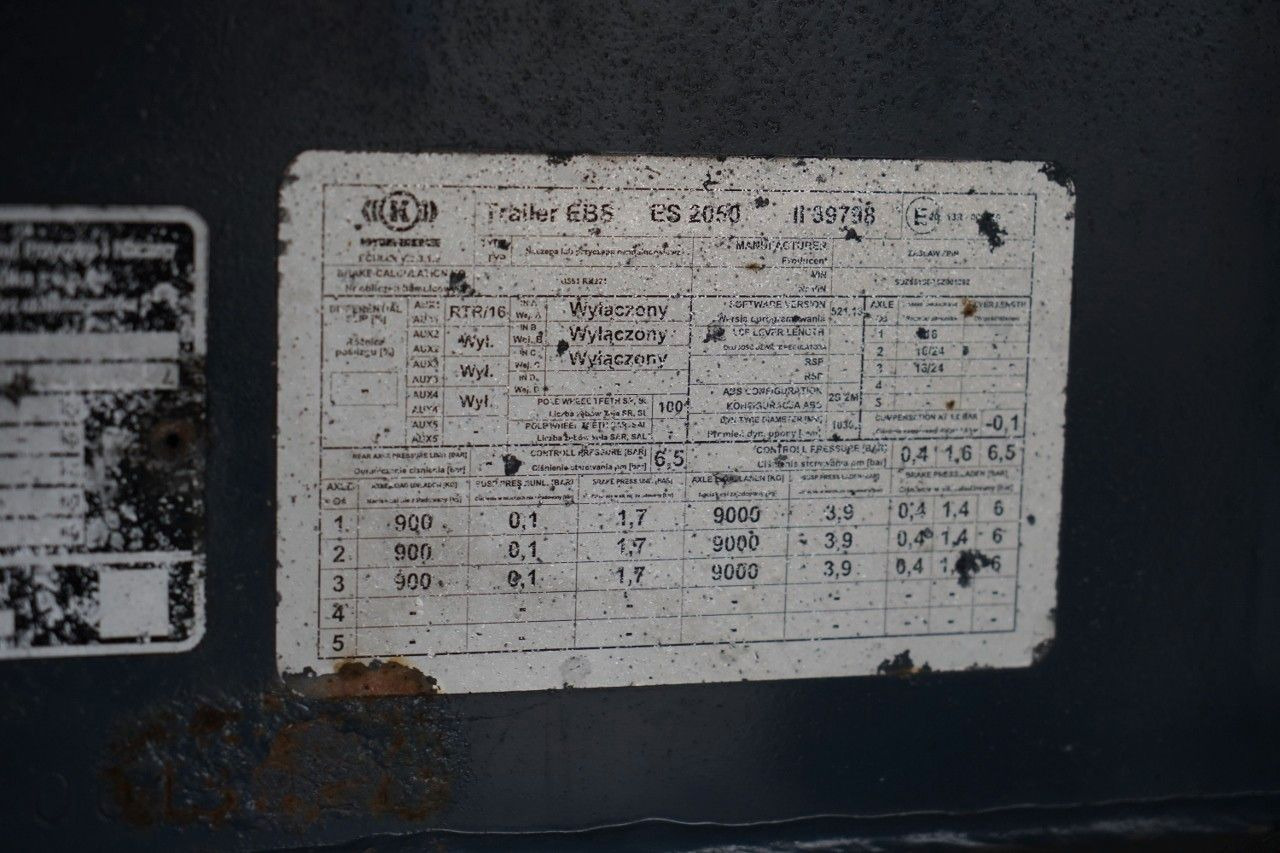 Flaktrailer ZASŁAW  PLATFORMA NISKOPODWOZIOWA + HAKI PODKONTENERY: bild 24