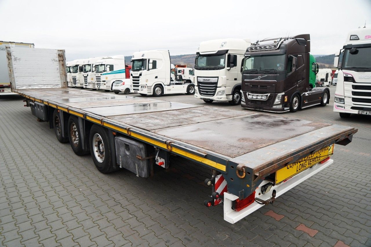 Flaktrailer ZASŁAW  PLATFORMA NISKOPODWOZIOWA + HAKI PODKONTENERY: bild 13