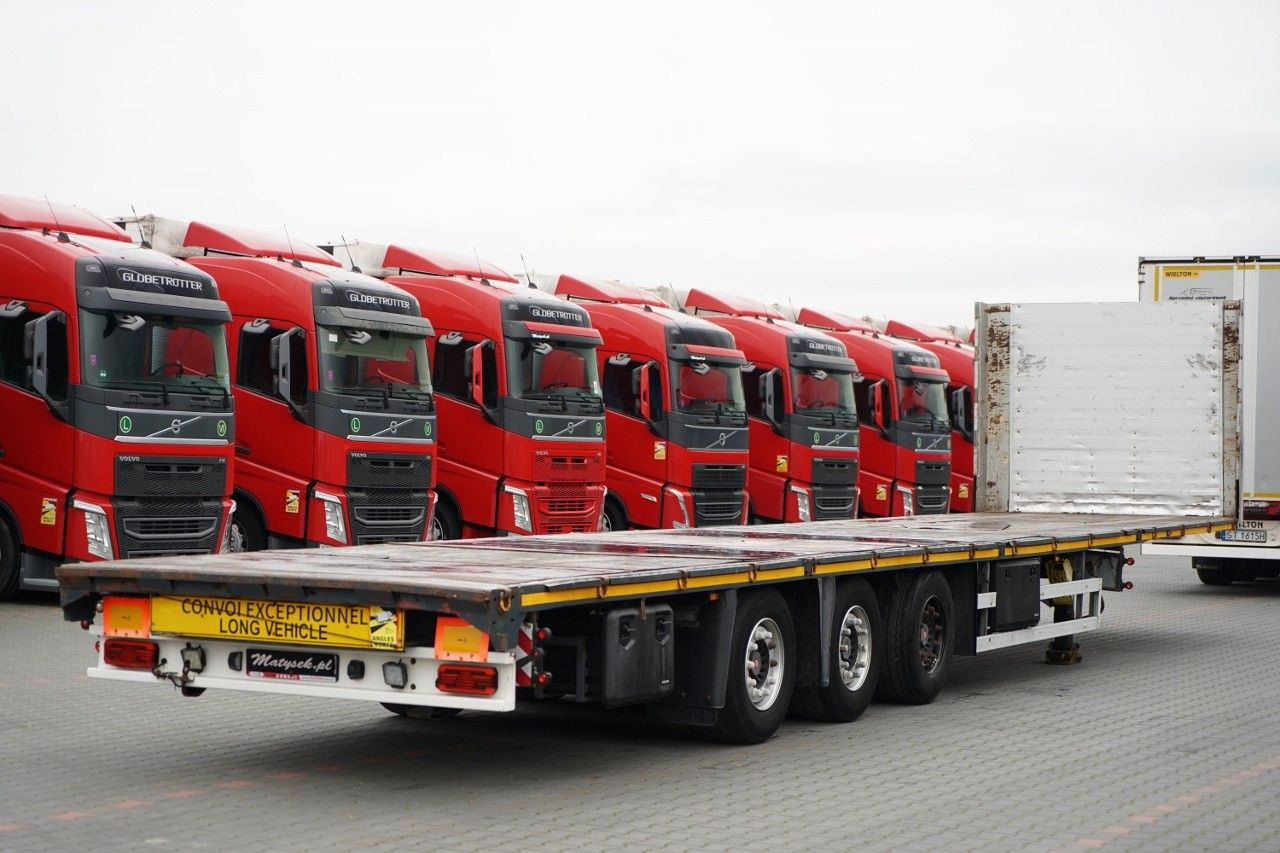 Flaktrailer ZASŁAW  PLATFORMA NISKOPODWOZIOWA + HAKI PODKONTENERY: bild 10