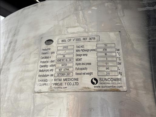 Ritai 800L holding vessel - Livsmedelsmaskin: bild 5 Ritai 800L holding vessel - Livsmedelsmaskin: bild 5