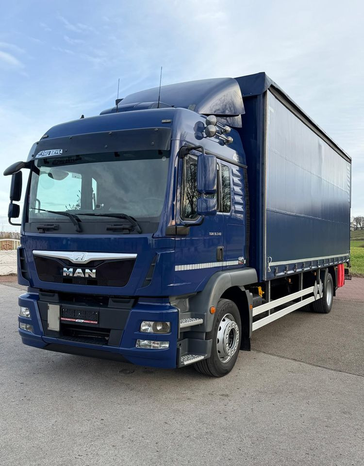 MAN TGM 18.340 / FIRANKA / SPROWADZONY / 9100 ŁADOWNOŚĆ / 18 PALET / E6 / WINDA / - Kapellbil: bild 2 MAN TGM 18.340 / FIRANKA / SPROWADZONY / 9100 ŁADOWNOŚĆ / 18 PALET / E6 / WINDA / - Kapellbil: bild 2