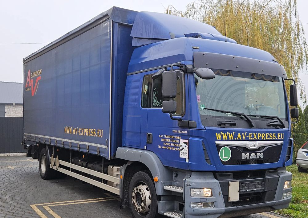MAN TGM 18.340 / FIRANKA / SPROWADZONY / 9100 ŁADOWNOŚĆ / 18 PALET / E6 / WINDA / - Kapellbil: bild 2 MAN TGM 18.340 / FIRANKA / SPROWADZONY / 9100 ŁADOWNOŚĆ / 18 PALET / E6 / WINDA / - Kapellbil: bild 2