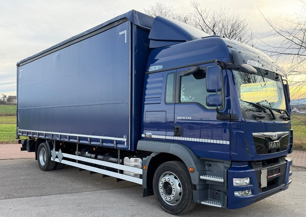 MAN TGM 18.340 / FIRANKA / SPROWADZONY / 9100 ŁADOWNOŚĆ / 18 PALET / E6 / WINDA / - Kapellbil: bild 1 MAN TGM 18.340 / FIRANKA / SPROWADZONY / 9100 ŁADOWNOŚĆ / 18 PALET / E6 / WINDA / - Kapellbil: bild 1