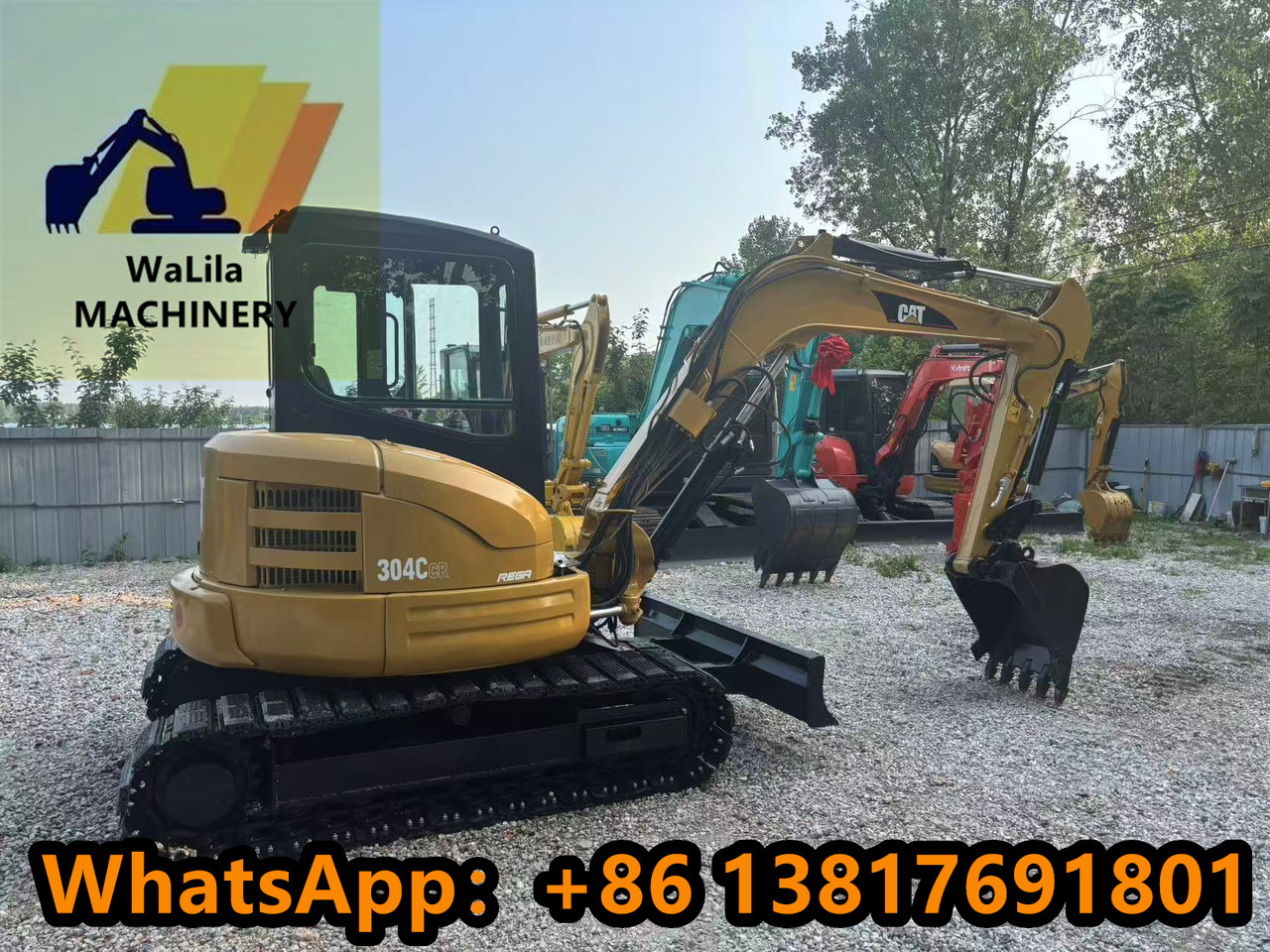 CATERPILLAR 304CCR - Minigrävmaskin: bild 1 CATERPILLAR 304CCR - Minigrävmaskin: bild 1