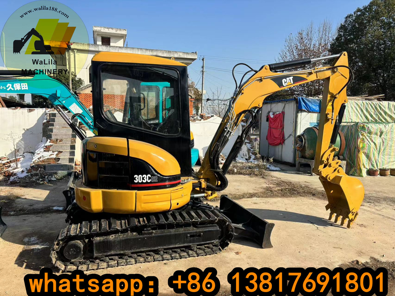 CATERPILLAR Caterpillar CAT303C Mini Excavator - Minigrävmaskin: bild 1 CATERPILLAR Caterpillar CAT303C Mini Excavator - Minigrävmaskin: bild 1