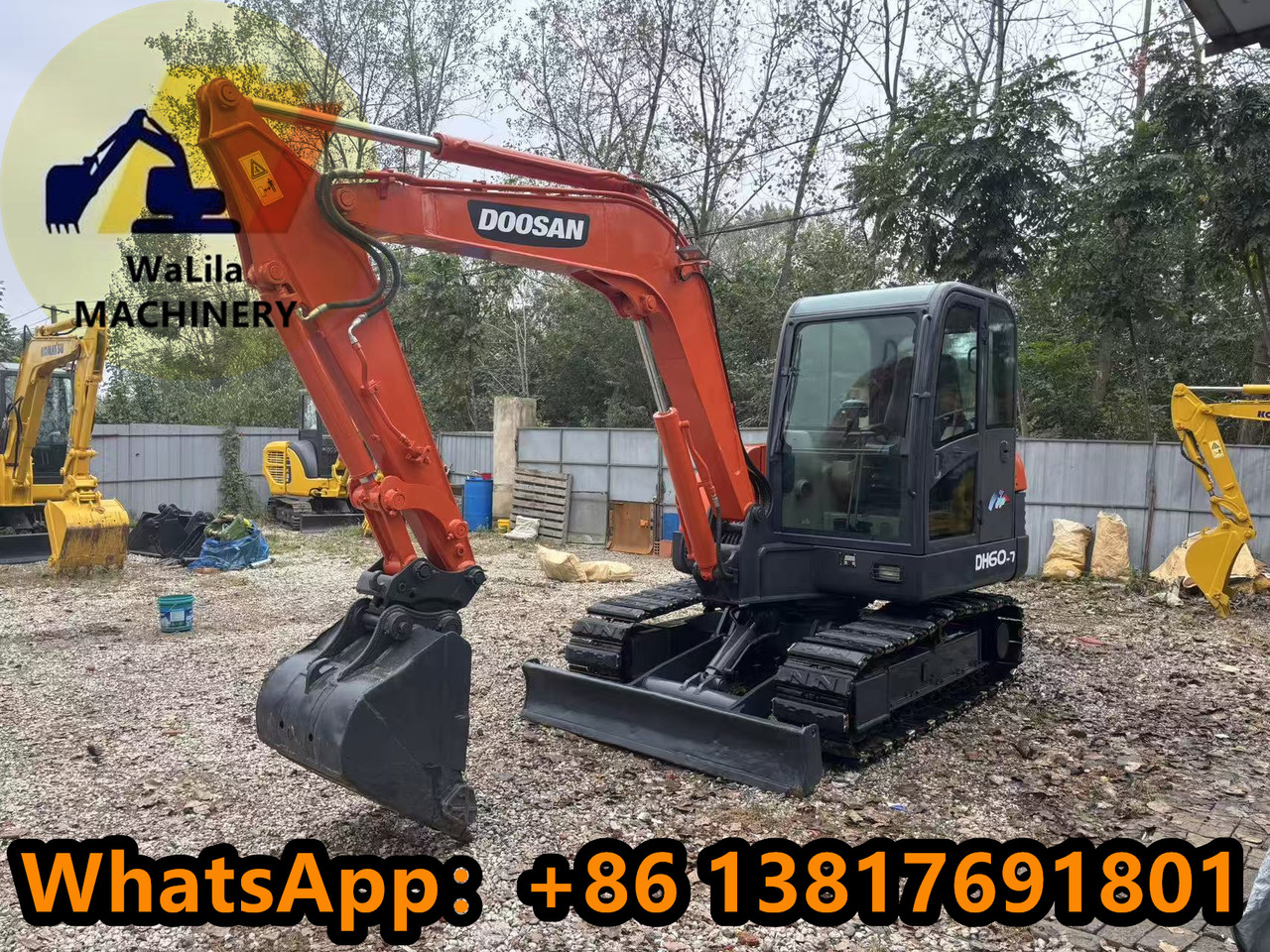 DOOSAN DH60 - Minigrävmaskin: bild 5 DOOSAN DH60 - Minigrävmaskin: bild 5