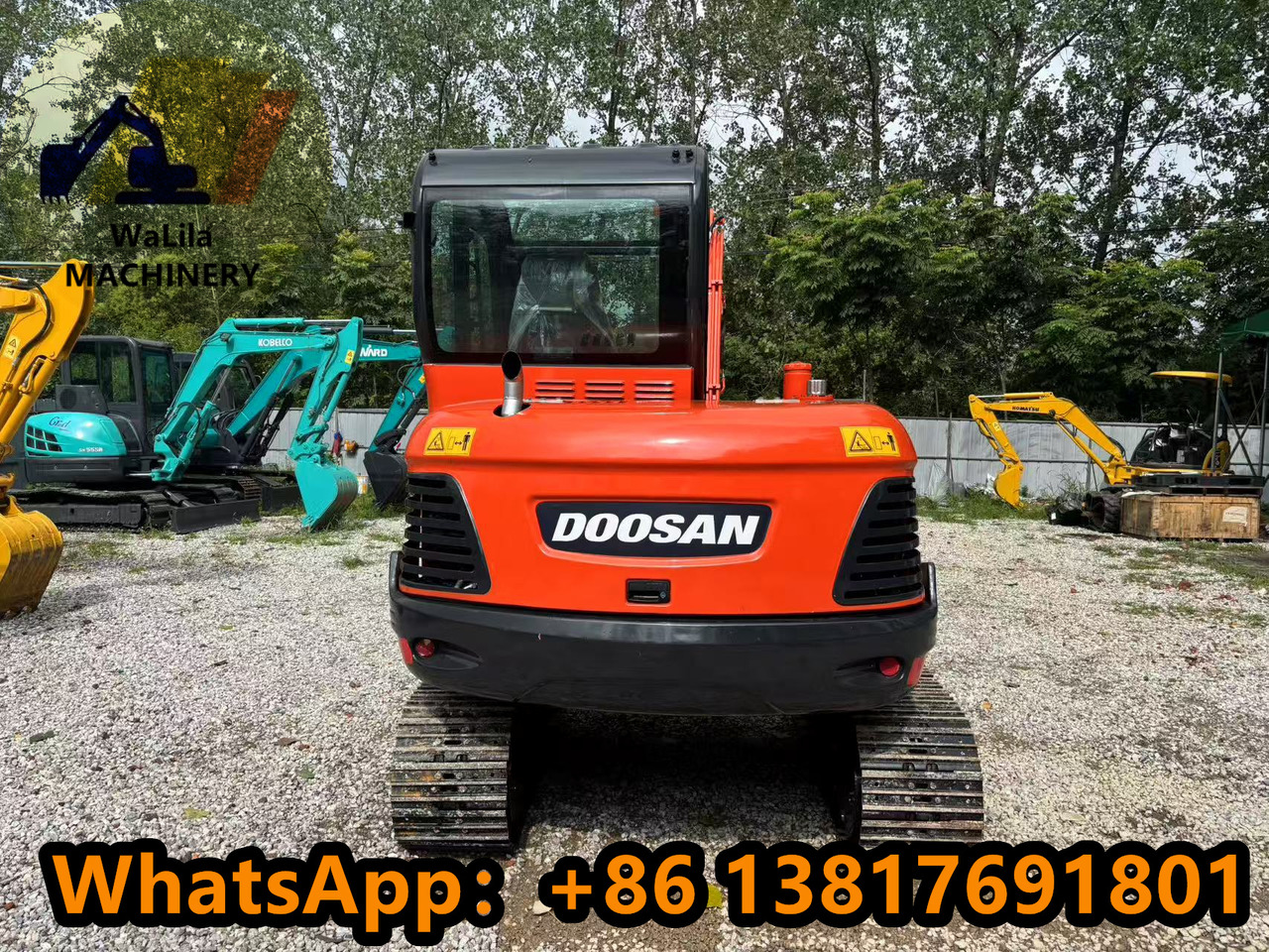 DOOSAN DX60-9 - Minigrävmaskin: bild 3 DOOSAN DX60-9 - Minigrävmaskin: bild 3