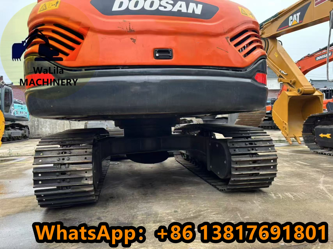 DOOSAN DX75-9 - Minigrävmaskin: bild 4 DOOSAN DX75-9 - Minigrävmaskin: bild 4
