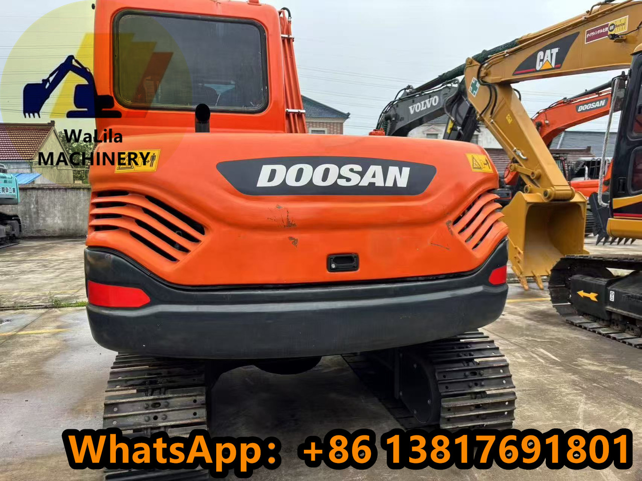 DOOSAN DX75-9 - Minigrävmaskin: bild 2 DOOSAN DX75-9 - Minigrävmaskin: bild 2