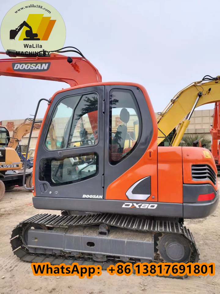 DOOSAN DX80 - Minigrävmaskin: bild 2 DOOSAN DX80 - Minigrävmaskin: bild 2