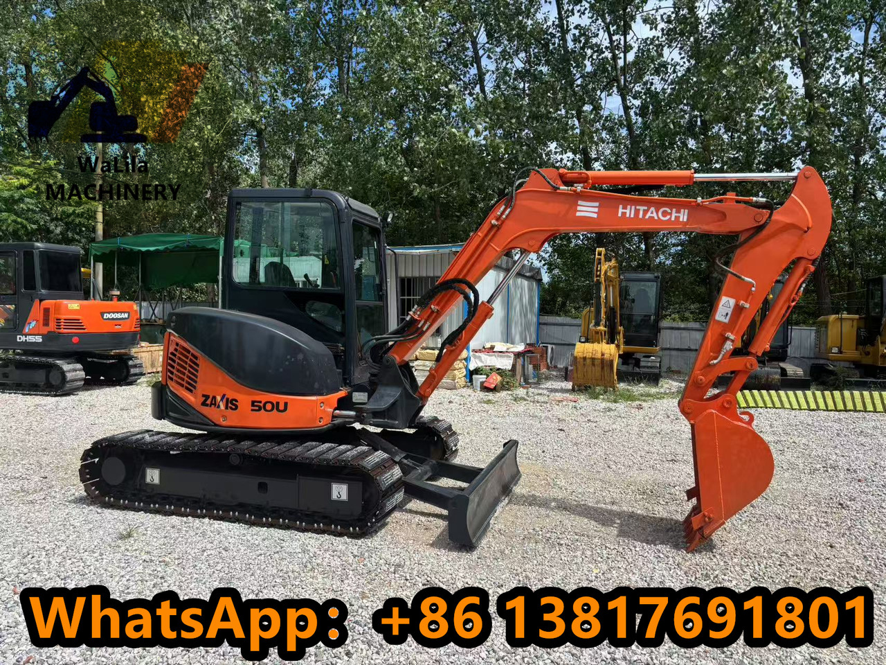 HITACHI ZX50US - Minigrävmaskin: bild 5 HITACHI ZX50US - Minigrävmaskin: bild 5