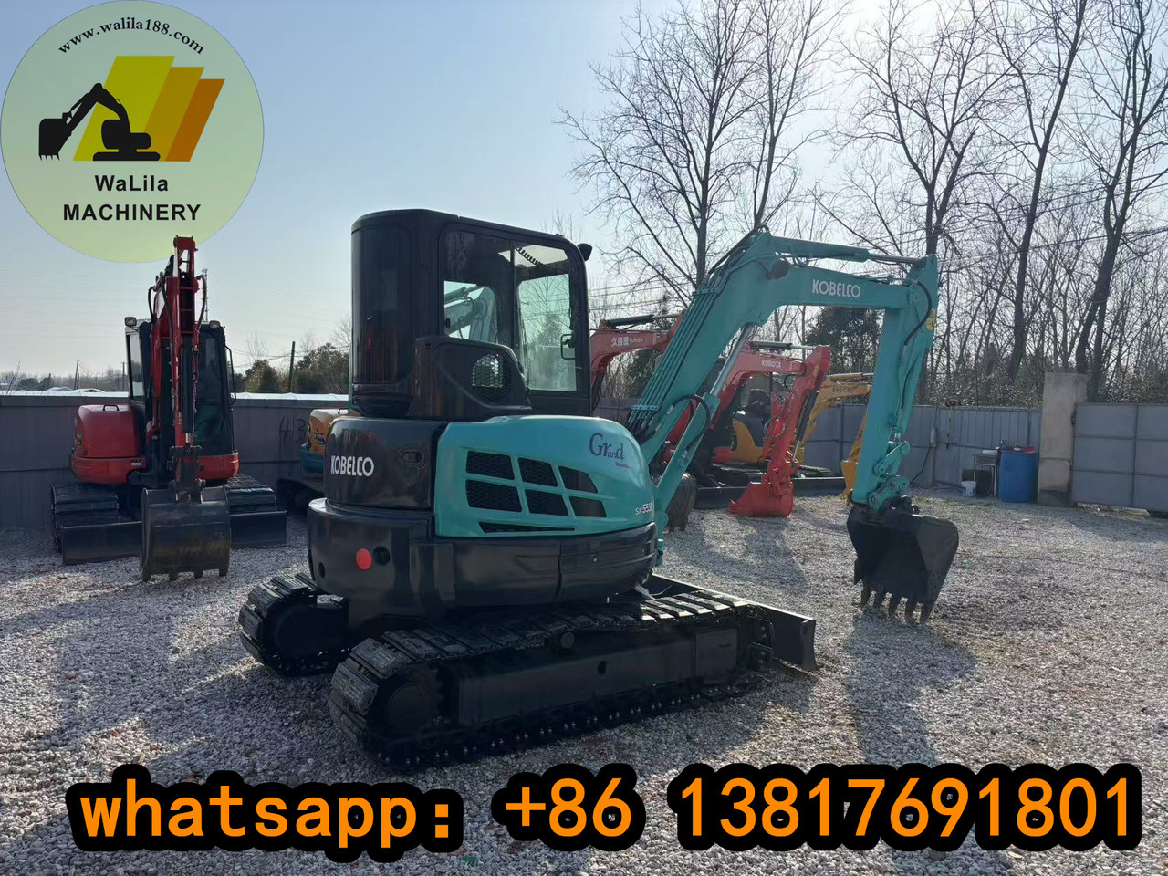 KOBELCO sk55 - Minigrävmaskin: bild 1 KOBELCO sk55 - Minigrävmaskin: bild 1