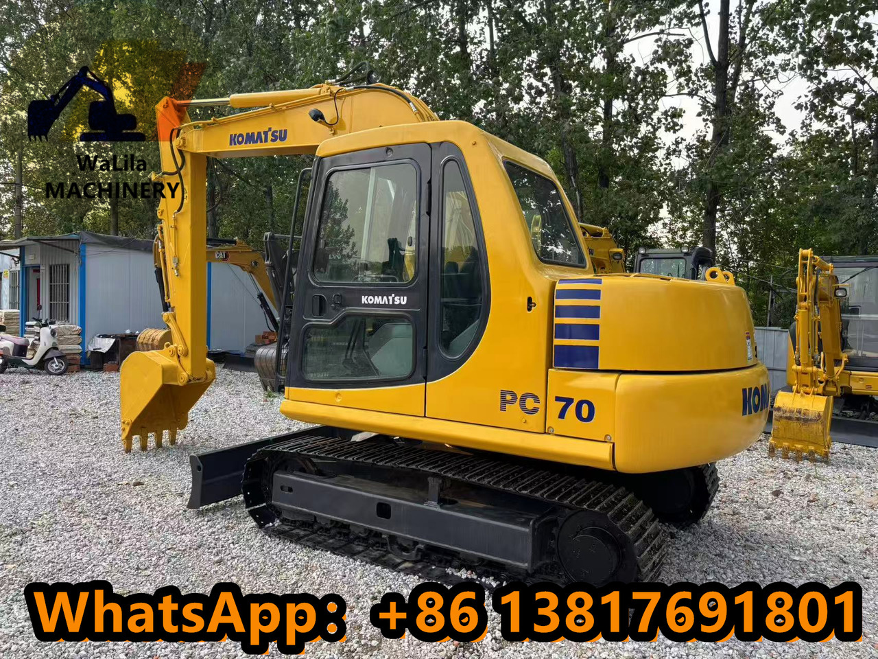 KOMATSU PC70 - Minigrävmaskin: bild 5 KOMATSU PC70 - Minigrävmaskin: bild 5
