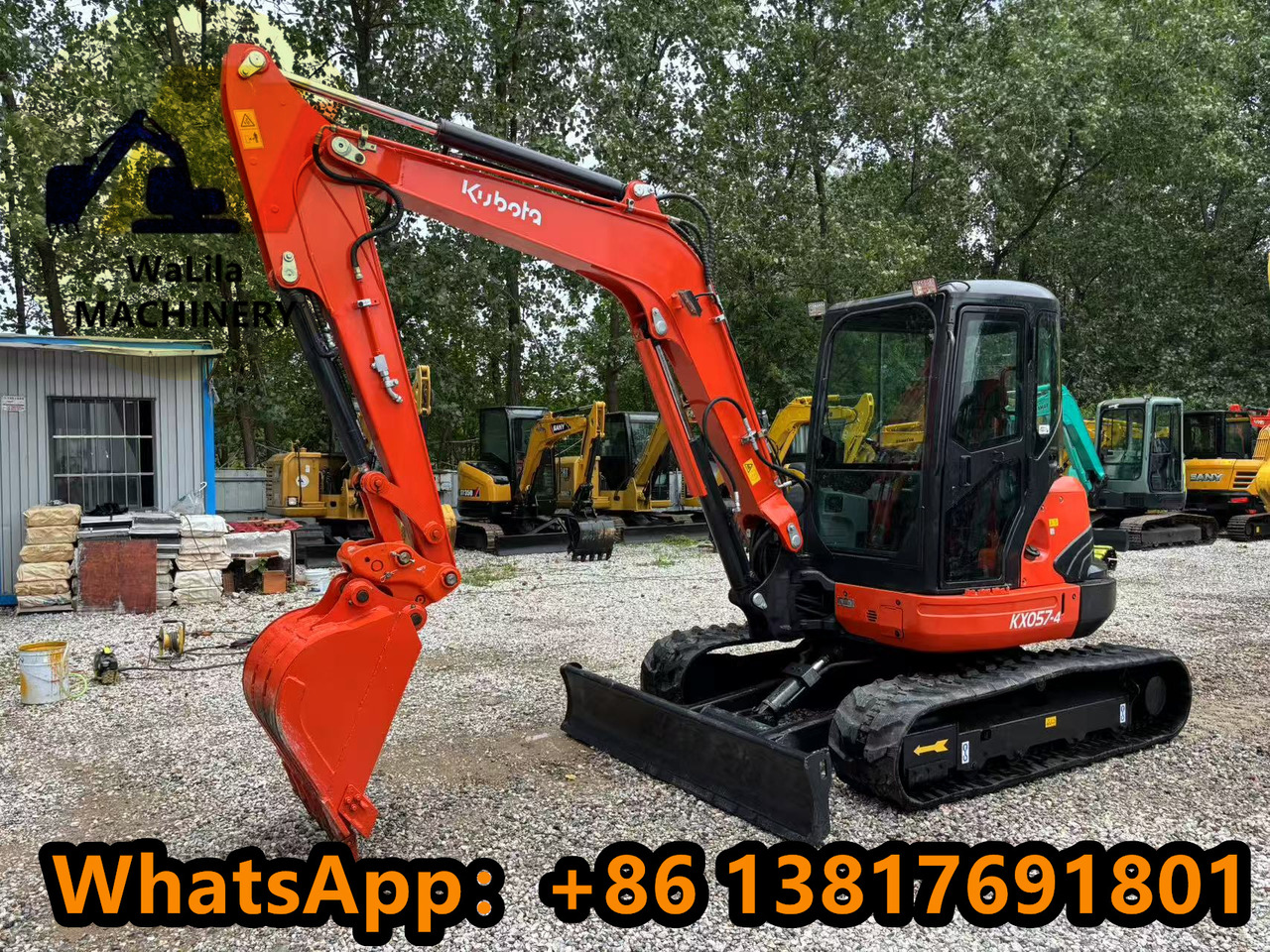 KUBOTA KX057-4 - Minigrävmaskin: bild 5 KUBOTA KX057-4 - Minigrävmaskin: bild 5