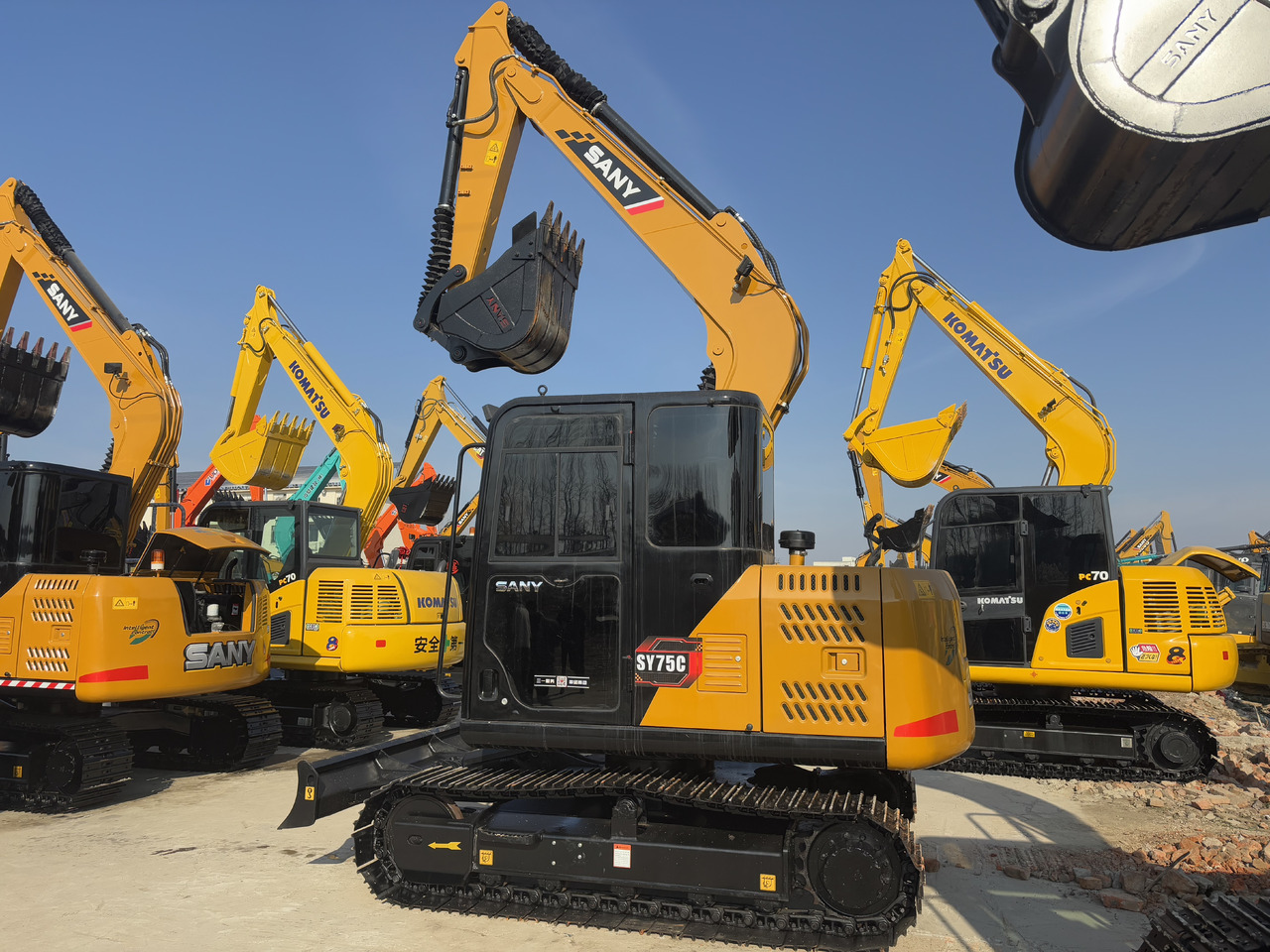 SANY SAY75 - Minigrävmaskin: bild 3 SANY SAY75 - Minigrävmaskin: bild 3