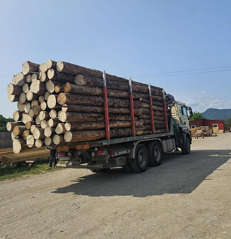 MAN 33.480 6x6 - Timmerbil: bild 5 MAN 33.480 6x6 - Timmerbil: bild 5