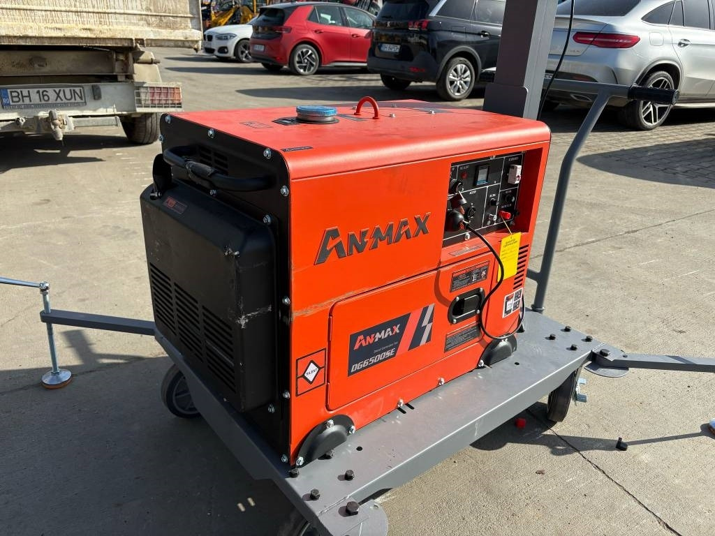 Anmax DG6500SE LIGHT TOWER - Belysningsmast: bild 4 Anmax DG6500SE LIGHT TOWER - Belysningsmast: bild 4