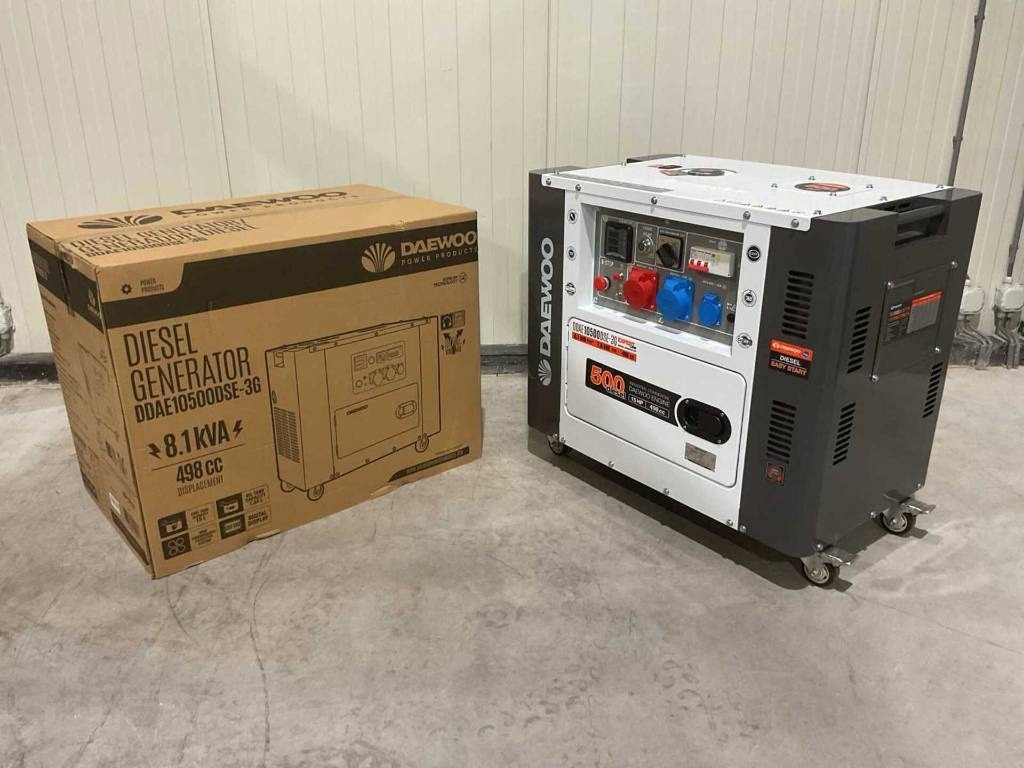 Daewoo DDAE10500DSE-3G - Elgenerator: bild 5 Daewoo DDAE10500DSE-3G - Elgenerator: bild 5