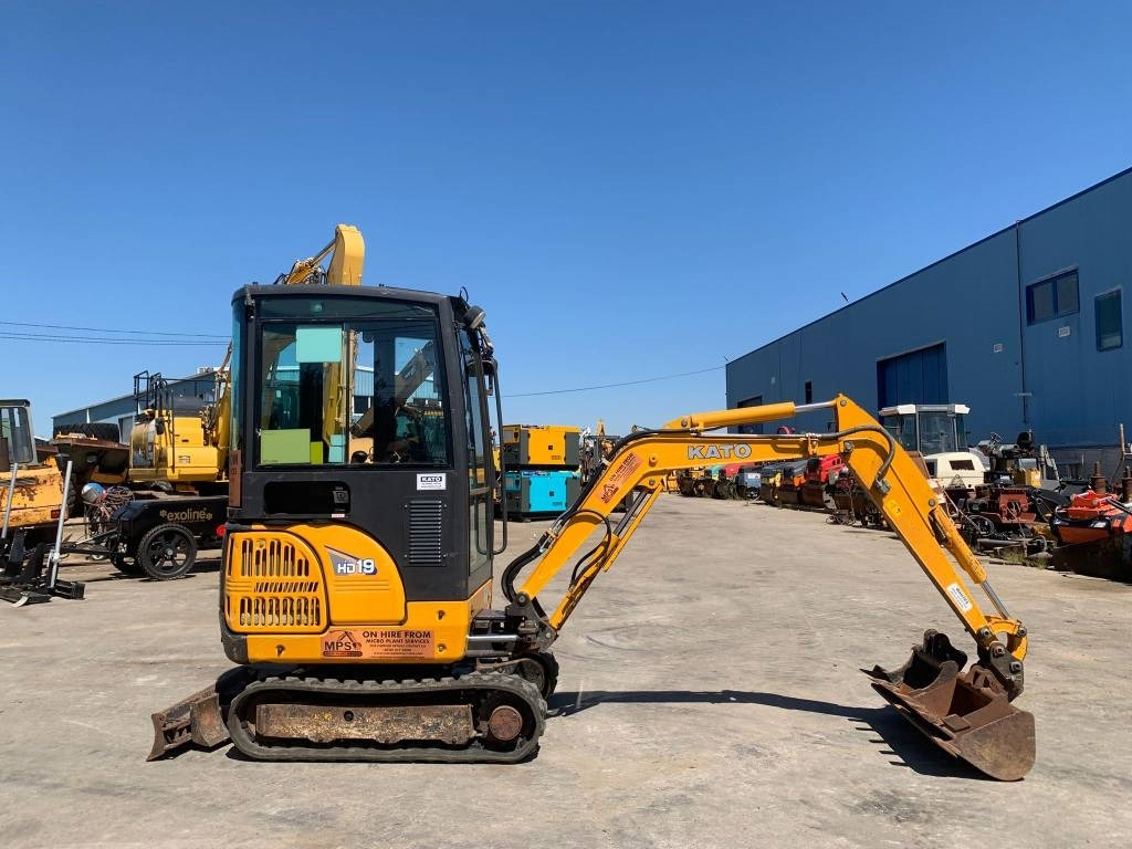 Kato 19VXE - Minigrävmaskin: bild 5 Kato 19VXE - Minigrävmaskin: bild 5