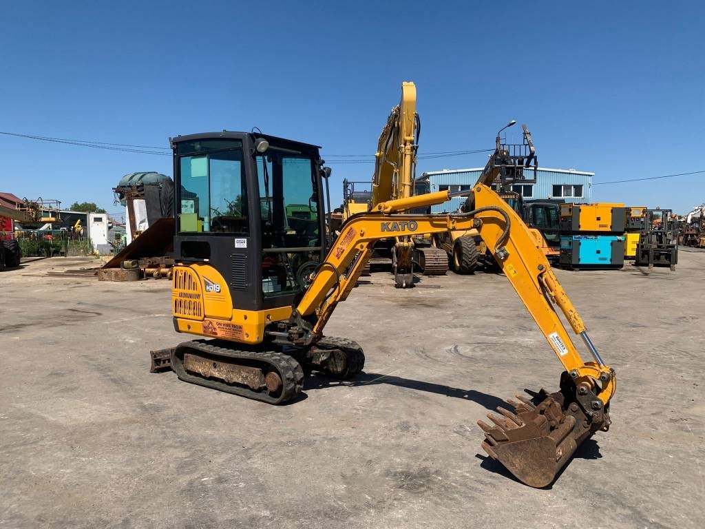 Kato 19VXE - Minigrävmaskin: bild 4 Kato 19VXE - Minigrävmaskin: bild 4