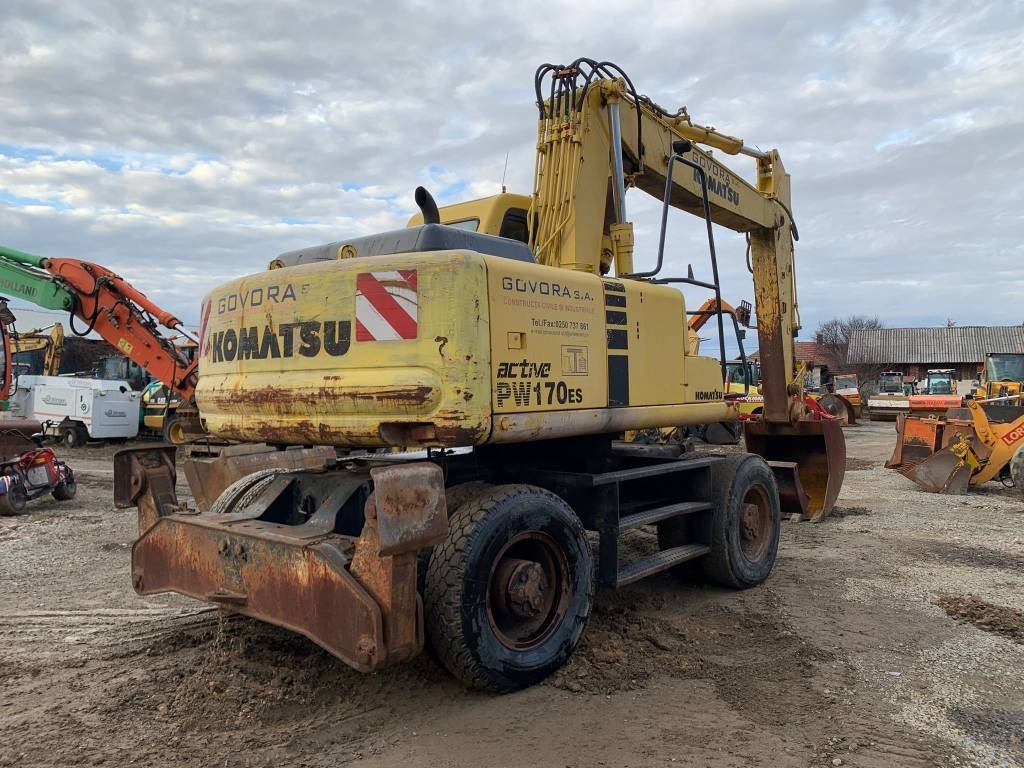 Komatsu PW 170 ES - Grävmaskin på däck: bild 4 Komatsu PW 170 ES - Grävmaskin på däck: bild 4