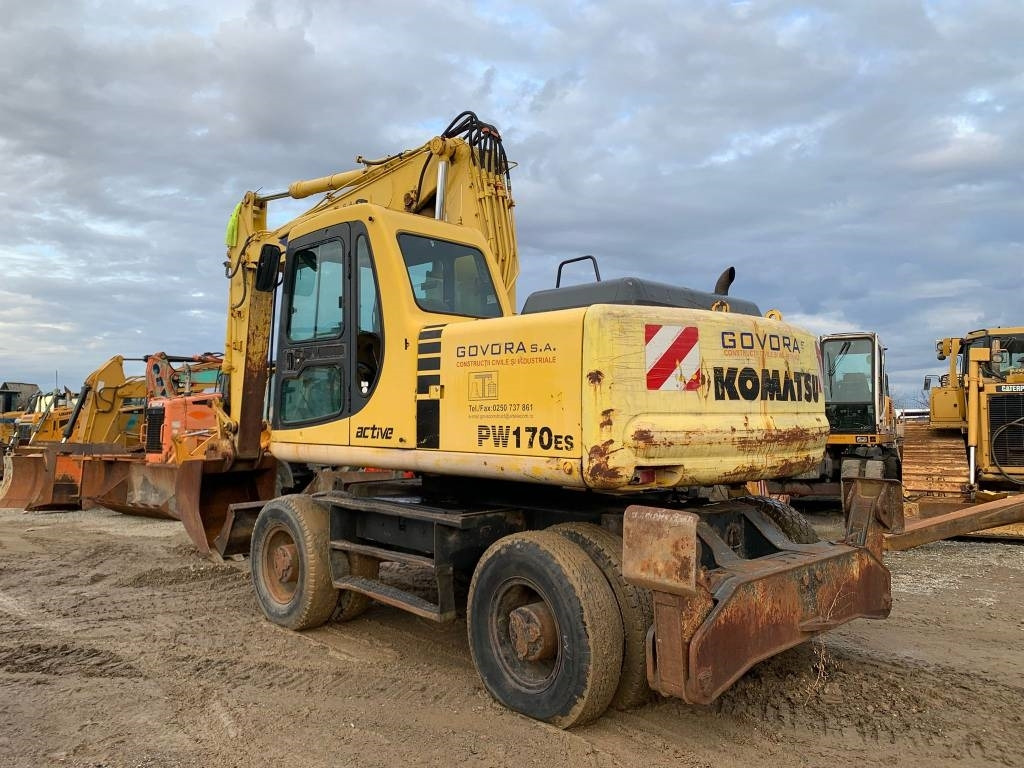 Komatsu PW 170 ES - Grävmaskin på däck: bild 3 Komatsu PW 170 ES - Grävmaskin på däck: bild 3