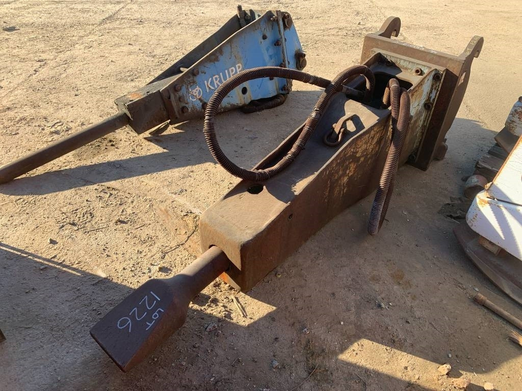 Krupp HM 500 - Hydraulisk hammare för Byggmaskiner: bild 1 Krupp HM 500 - Hydraulisk hammare för Byggmaskiner: bild 1