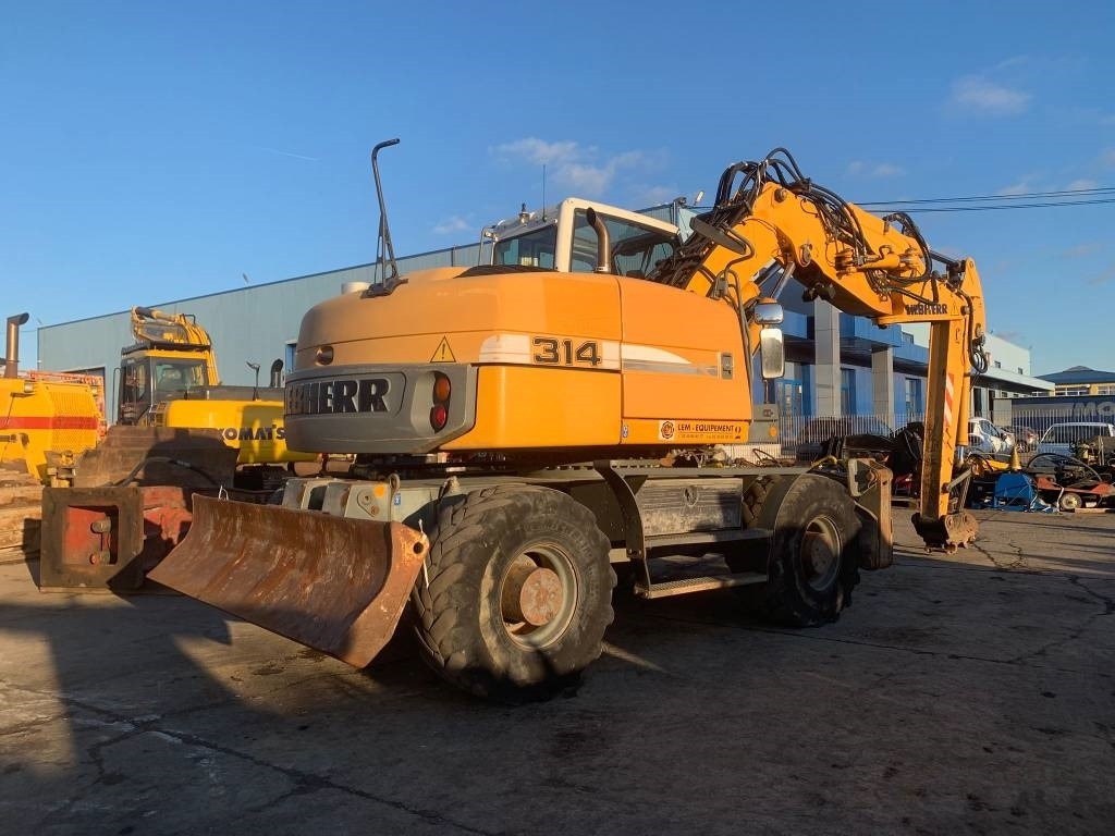 Grävmaskin på däck Liebherr A 314 Litronic: bild 7