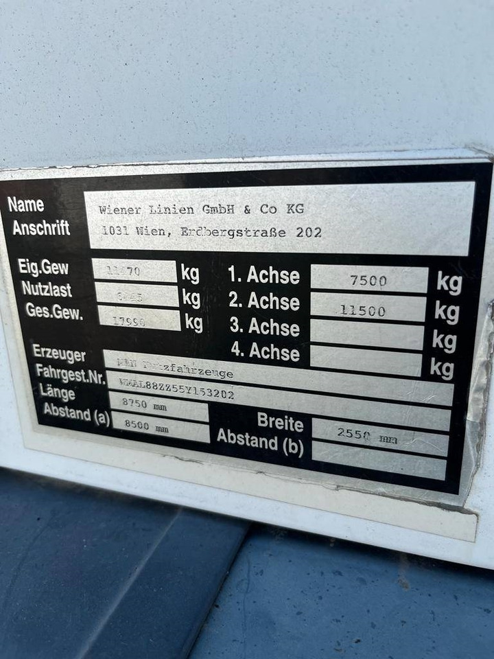 Kranbil MAN LE 18.280: bild 7