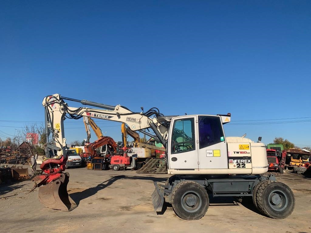 Terex TW160SR+Sandco Rototilt - Grävmaskin på däck: bild 5 Terex TW160SR+Sandco Rototilt - Grävmaskin på däck: bild 5