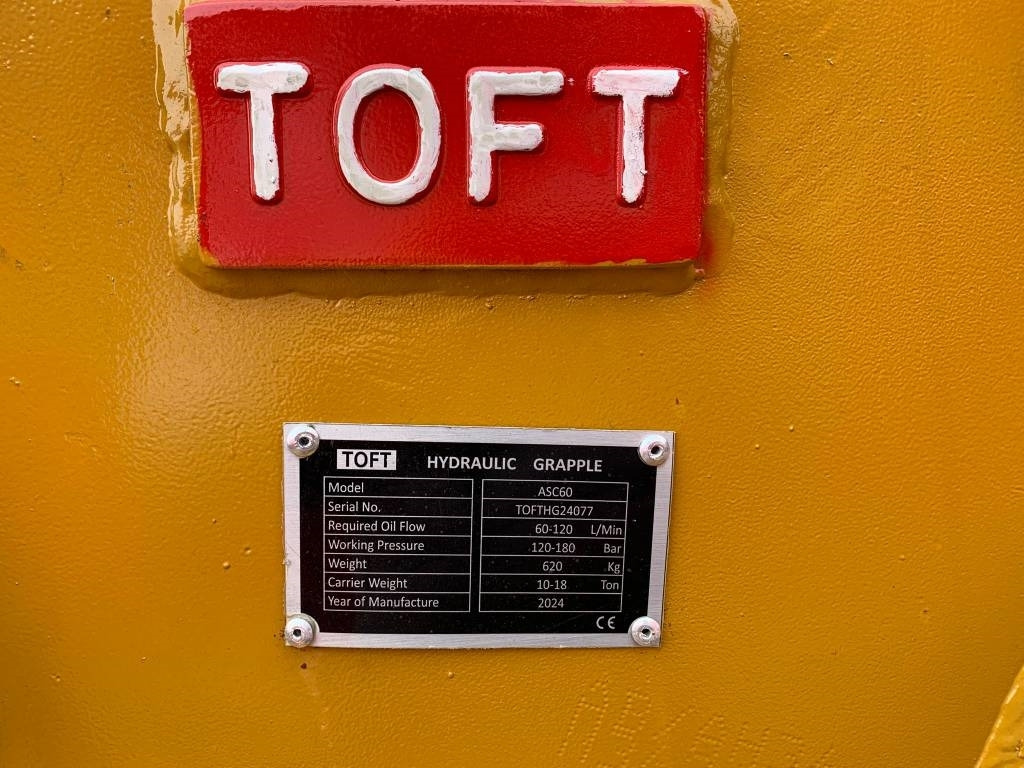 Toft ASC60 - Gripklo för Byggmaskiner: bild 4 Toft ASC60 - Gripklo för Byggmaskiner: bild 4