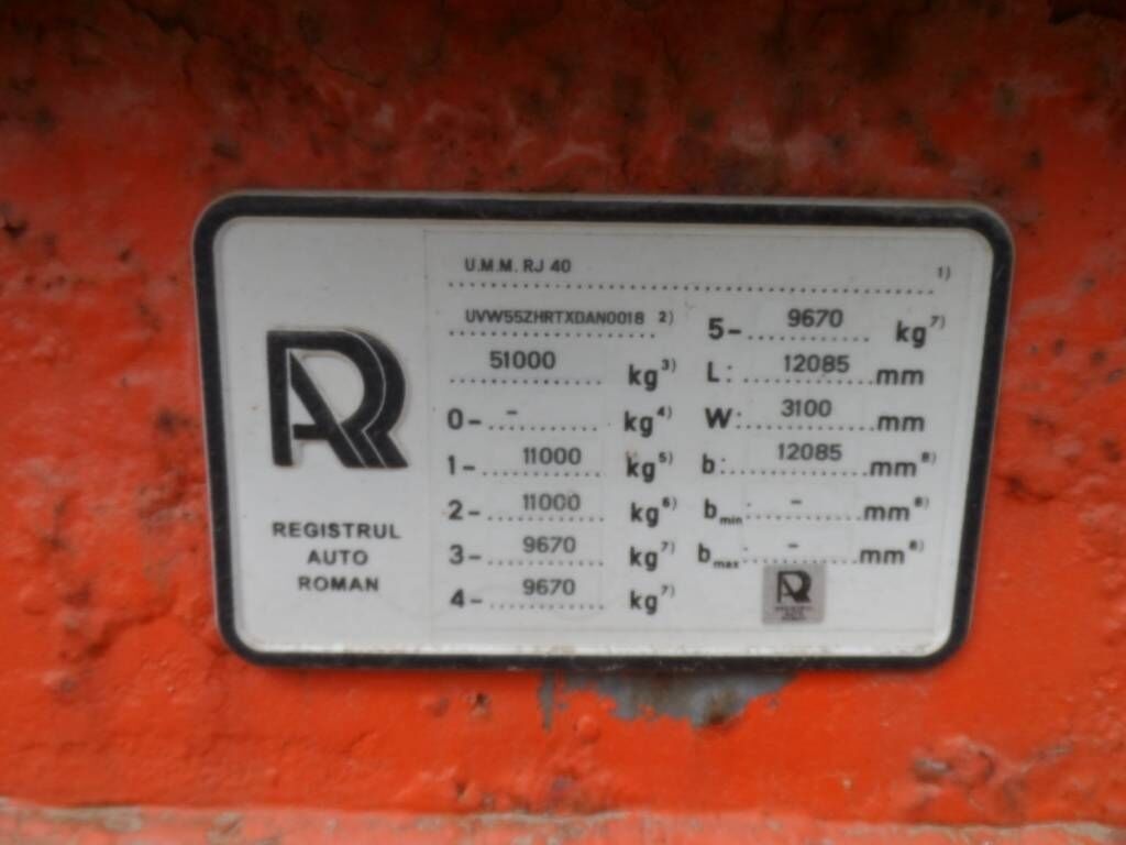 UMM RJ 40 UMM RJ 40 - Låg lastare semitrailer: bild 3 UMM RJ 40 UMM RJ 40 - Låg lastare semitrailer: bild 3