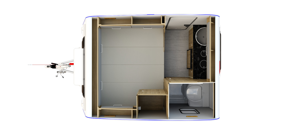 Niewiadów N126 NTL SPRINT 3 person 750kg NTL-SPRINT best price - Husvagn: bild 4 Niewiadów N126 NTL SPRINT 3 person 750kg NTL-SPRINT best price - Husvagn: bild 4