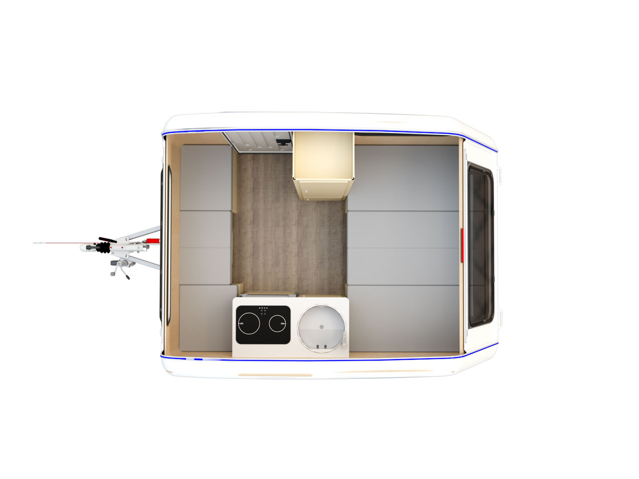 Niewiadów N126D Cheapest caravan in EUROPE - Husvagn: bild 4 Niewiadów N126D Cheapest caravan in EUROPE - Husvagn: bild 4