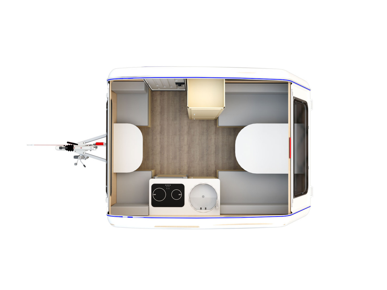 Niewiadów N126D Cheapest caravan in EUROPE - Husvagn: bild 3 Niewiadów N126D Cheapest caravan in EUROPE - Husvagn: bild 3